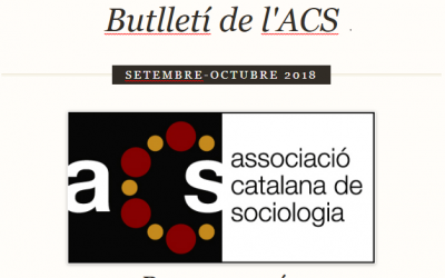 Butlletí setembre-octubre 2018