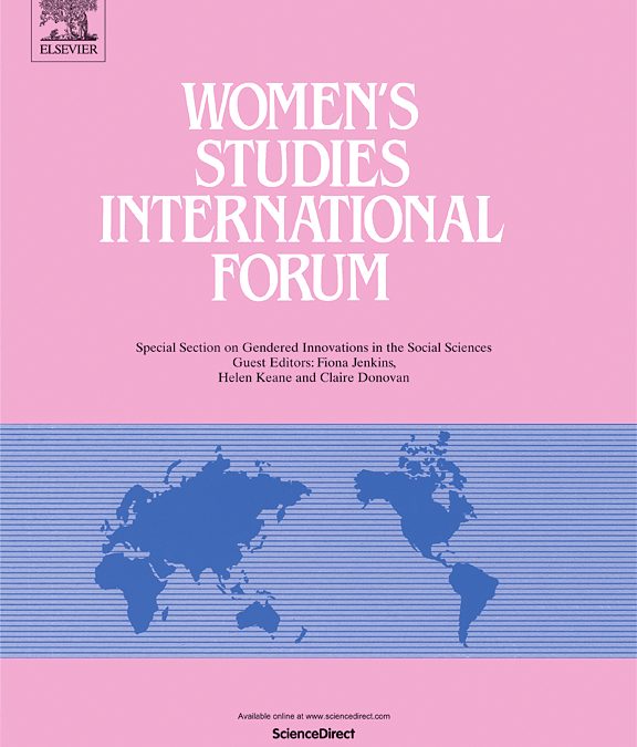 L’article. Intimate partner violence in female-headed one-parent households: generating data on prevalence, consequences and support, de Núria Vergés, Anna Moreno, Joaquina Erviti i Elisabet Almeda, publicat a Women’s Studies International Forum